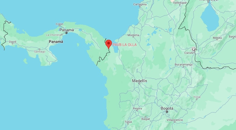 Se accidenta helicóptero del ejército colombiano cerca de la frontera con Panamá; reportan cuatro militares muertos