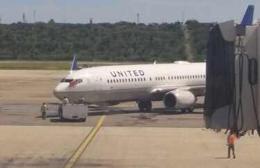 United Airlines despega por última vez desde Venezuela