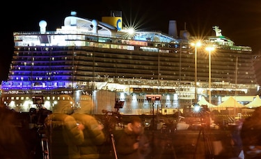 Descartan presencia de coronavirus en crucero que estaba bloqueado en Italia