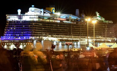 Descartan presencia de coronavirus en crucero que estaba bloqueado en Italia