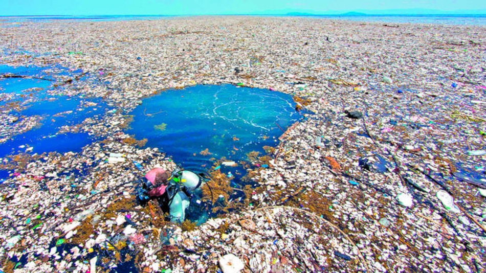 Un mar de inmundicias