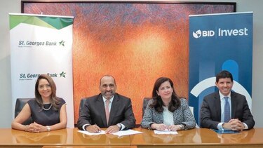St. Georges Bank y BID Invest, comprometidos con las Pymes