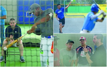 Una mañana de béisbol con Chen y Sáenz