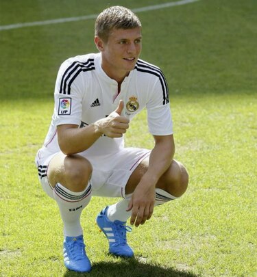 Toni Kroos es presentado por el Real Madrid