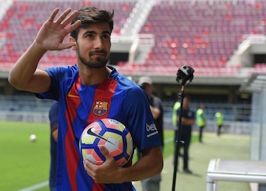 André Gomes llega al Barcelona para seguir creciendo