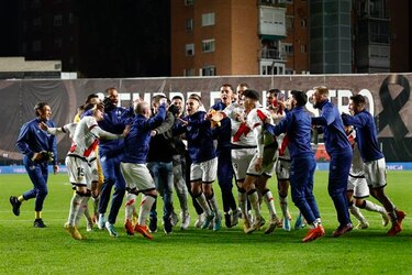 El Real Madrid claudica en Vallecas