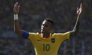 Brasil golea y avanza a la final del fútbol olímpico