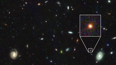 El telescopio Webb permite detectar una galaxia estática a 25 millones de años luz de distancia