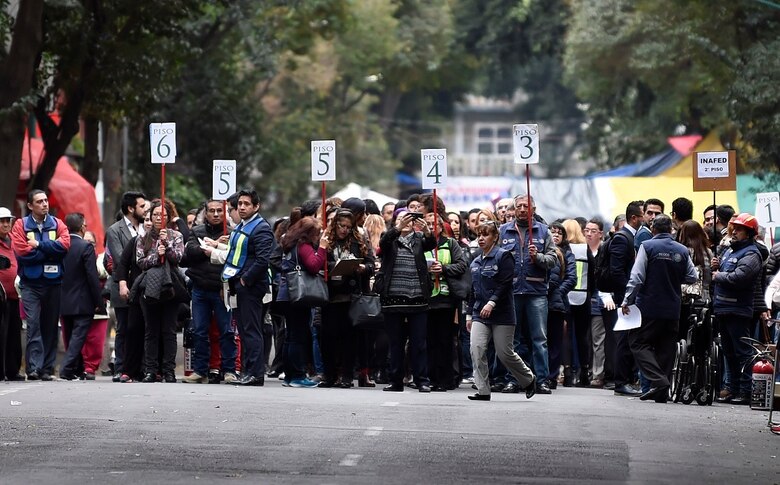 México realiza simulacro nacional de sismo, el primero de tres en 2020