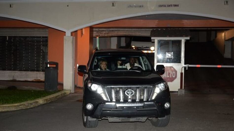 Magistrado juez y forenses acudieron al hospital para conocer el estado de Martinelli