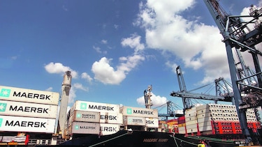 Movimiento de TEU en puertos creció un 15%