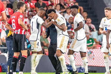 Militao sufre una rotura del ligamento cruzado anterior de la rodilla izquierda