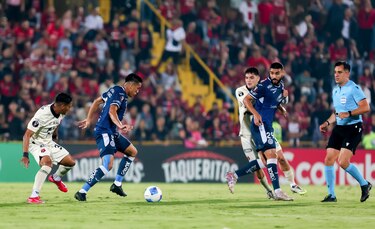 Motagua toma ventaja mínima sobre Alajuelense en cuartos de final de Copa Centroamericana