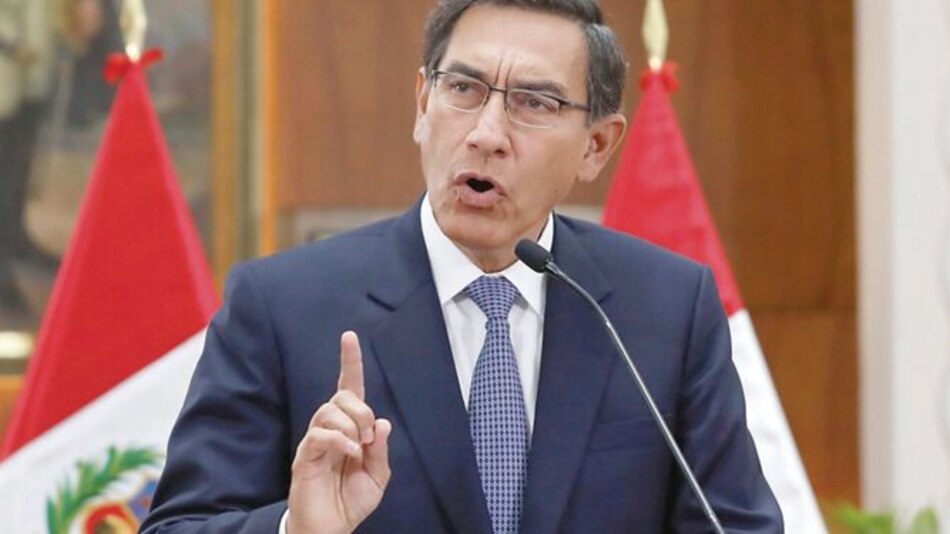 Vizcarra disolvió constitucionalmente Congreso peruano