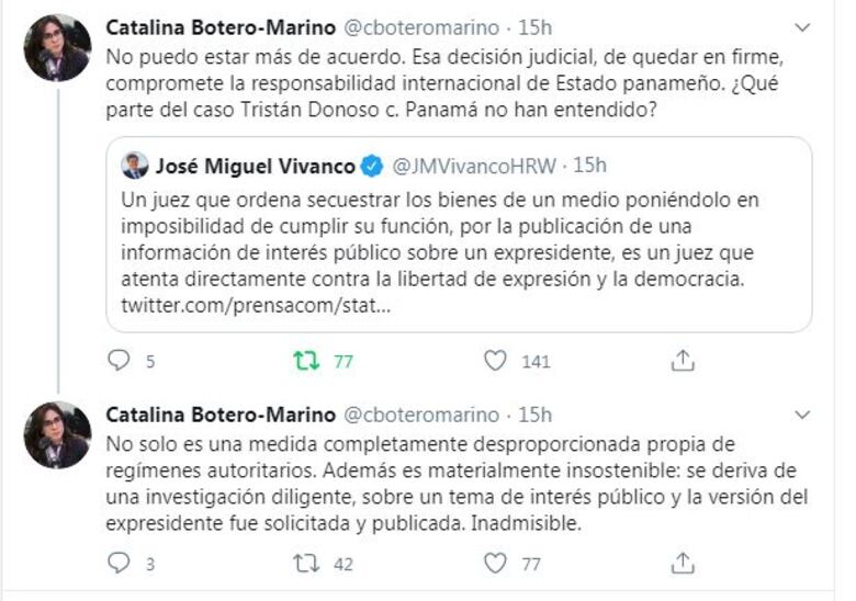 Repudio a nivel internacional por secuestro de Pérez Balladares a ‘La Prensa’ 