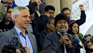 Evo Morales a punto de ganar en la primera vuelta de elecciones bolivianas