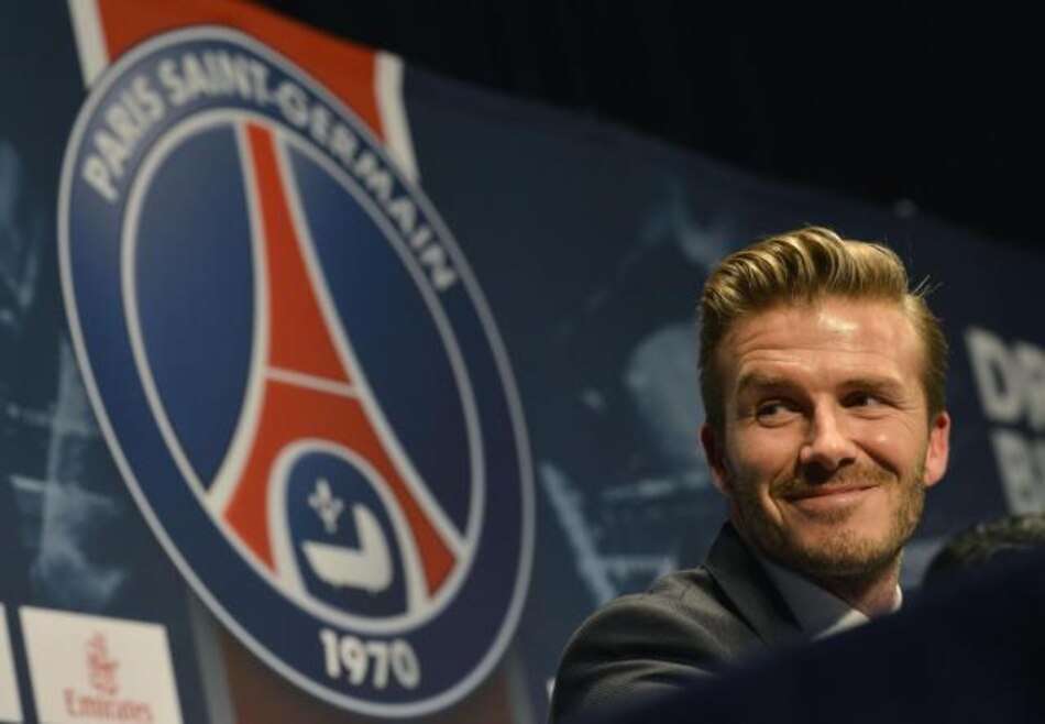 Beckham figura entre convocados por el PSG en el partido contra el OM
