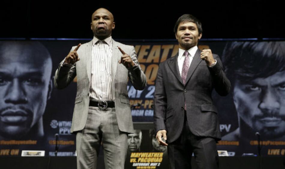 Mayweather peleará por $180 millones, Pacquiao por $100 millones