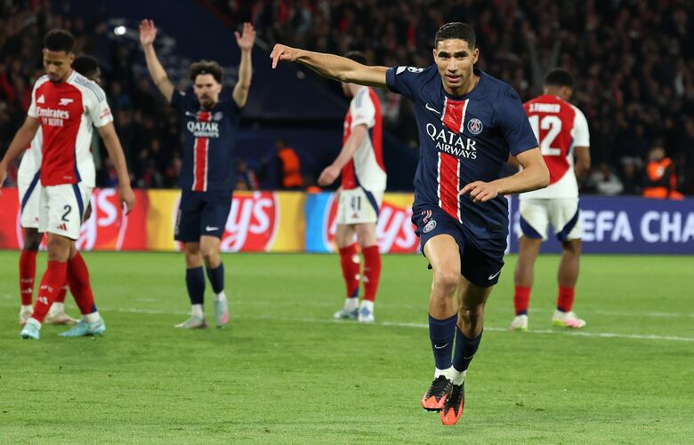 PSG elimina al Arsenal y se cita con el Inter en la final