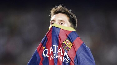 Investigan por blanqueo a promotores de partidos benéficos 'amigos de Messi'