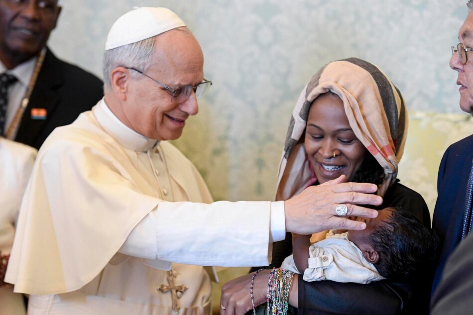 El papa León XIV: ‘Ningún pueblo, ni el más pequeño o débil, puede ser obligado al exilio forzoso’