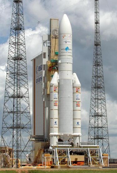 Arianespace aplaza el lanzamiento de un satélite brasileño y otro europeo