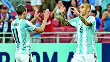Argentina gana segundo juego