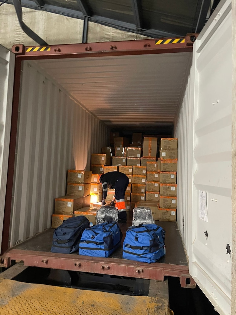 Senan decomisa una tonelada de droga dentro de dos contenedores