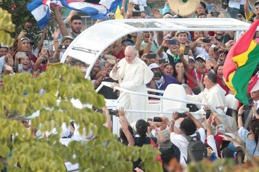 'Cuántas cosas nos pueden diferenciar, pero eso no impidió poder encontrarnos', dice el papa a los jóvenes