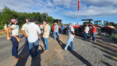 Maiceros en Los Santos reclaman el pago de subsidios