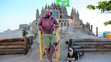 El rey Marcio y su castillo de arena