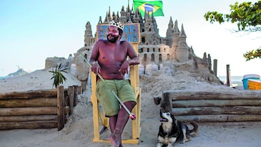 El rey Marcio y su castillo de arena