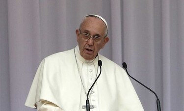 El papa niega que haya una ‘guerra de religión’