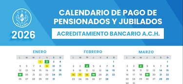 Pago a jubilados y pensionados: segunda quincena de febrero se paga esta semana