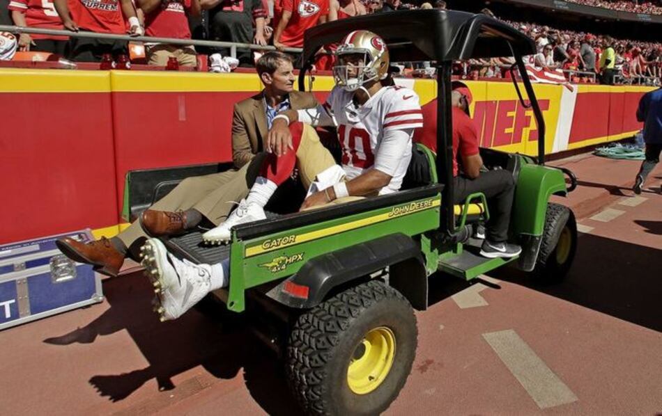 Los 49ers pierden a Garoppolo por el resto de la campaña