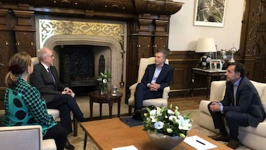 Macri recibe en Buenos Aires al opositor venezolano Ledezma