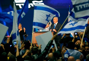 Netanyahu clama una ‘victoria gigantesca’ en las elecciones legislativas contra todo pronóstico