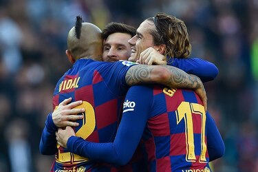 Barcelona se pone líder gracias a Messi y la derrota del Real Madrid