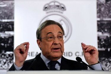 Rafael Benítez tiene el respaldo del Real Madrid, afirma el presidente Florentino Pérez