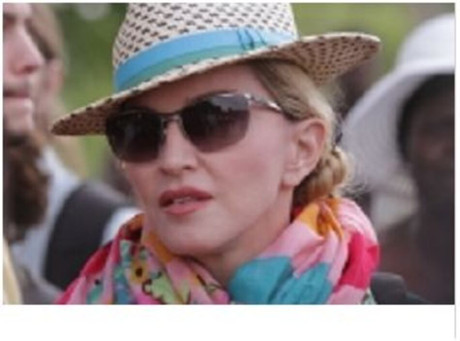 Madonna, imagen de la próxima temporada de Versace a los 56 años