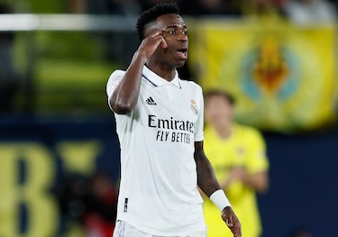 LaLiga condena los actos de odio contra Vinicius y pide que se investiguen