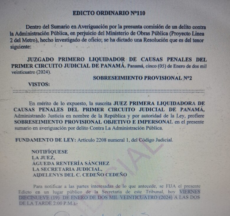 Investigación por presuntos sobrecostos de Línea 2 del Metro es archivada provisionalmente