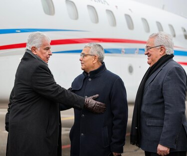 Presidente Mulino ya está en Davos, Suiza, para participar en el Foro Económico Mundial