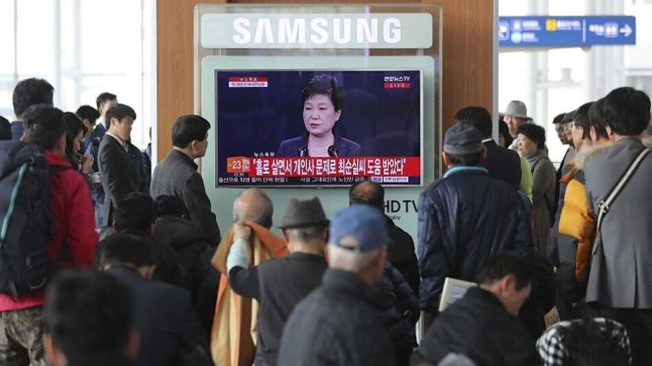 Presidenta surcoreana responderá a investigación sobre escándalo político