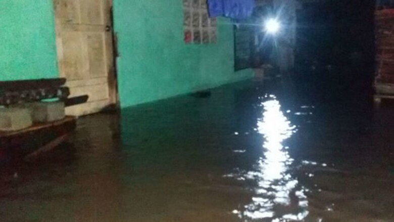 Colón: Mil 303 viviendas afectadas por las fuertes lluvias