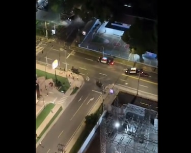 Enfrentamientos en Vía Israel por cambio de zonificación en Boca la Caja; Junta Comunal condena represión