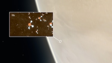 Descubren en las nubes de Venus un gas presente en la Tierra