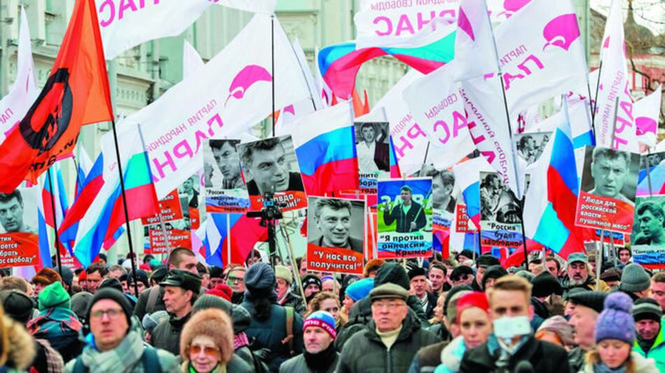 Opositores recuerdan a Boris Nemtsov