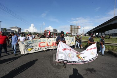 El paro en la provincia de Colón continúa y ahora es indefinido: Cuco