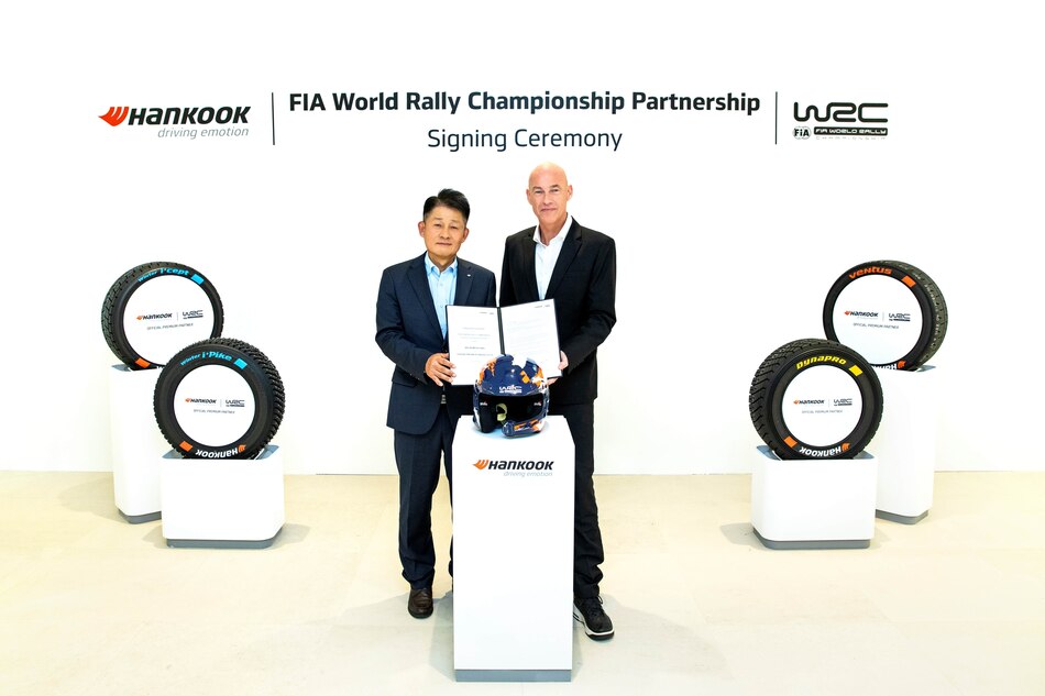 Hankook, nuevo proveedor exclusivo de neumáticos de carreras para el FIA World Rally Championship 2025